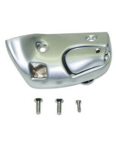 Camaro Sunvisor Bracket, Right, Convertible, Satin Finish, 1968-1969