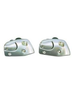Sunvisor Brackets,Convertible,Satin Finish,68-69