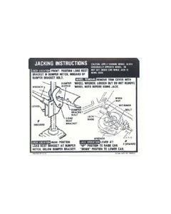 69 Jack Instruct Decal, Ss