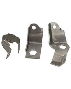 Camaro Subframe Disc Brake Line Mounting Bracket Set, 1969