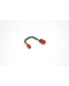 Camaro Brake Line, Front Disc Caliper, Right, Steel, 3/8" x1/2", 1967-1968
