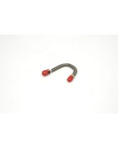 Camaro Brake Line, Front Disc Caliper, Right, Stainless Steel, 3/8" x 7/16", 1967-1968