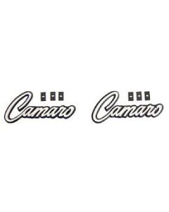 68-69 Dlx D/panel Emblems, Pair
