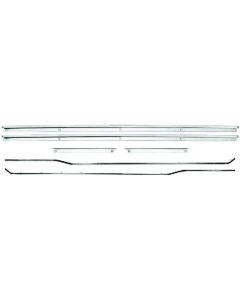 Camaro Deluxe Door Panel Molding Kit Front & Rear Convertible, 1967