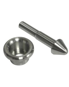 Camaro Hood Latch Pin & Spring Collar Kit, Billet, Detroit Speed, 1967-1981