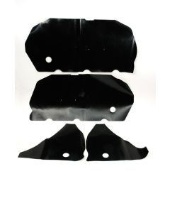 Camaro Door & Rear Side Panel Watershield Set, Coupe, 1967