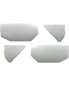 Camaro Door Panel Water Shields, Coupe, Mylar, 1968-1969