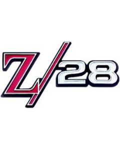 Camaro Grille Emblem, Z28, For Cars With Standard (Non-Rally Sport) Grille Or With Rally Sport (RS) Grille, 1969