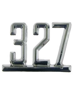 67 "327" Fender Emblem, Repro
