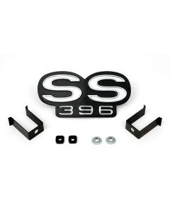 Camaro Grille Emblem, SS396, For Cars With Rally Sport (RS)Grille, 1969