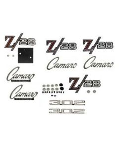 Emblem Kit,For Z28 With Cowl Induction Hood,1969