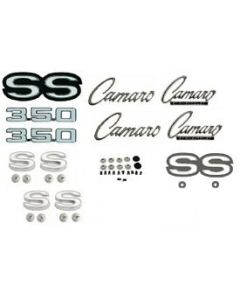 Emblem Kit,For Super Sport(SS),(Non-RS),With 350ci,1969