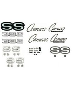 Emblem Kit,For Super Sport(SS),(Non-RS), With 396ci,1969