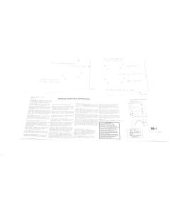 Camaro Emblem Template Set, For Cars With Standard Trim (Non-Rally Sport) & 350ci, 1969