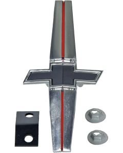 Camaro Grille Emblem, Bowtie, For Cars With Standard (Non-Rally Sport) Grille, 1968
