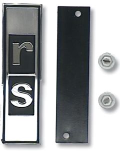 Camaro Rally Sport (RS) Grill Emblem, 1967-1968