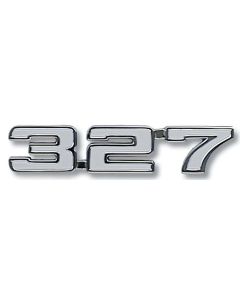 1969 Camaro Fender Emblem, 327