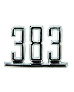 Max Performance, Fender Emblem, 383| C383-64-7 Camaro 1967