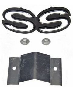 Grille Emblem,SS,Cars w/Std (Non-RS),1968