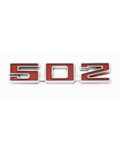 Camaro Fender Emblem, 502, 1967-1974