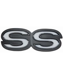 Camaro Grille Emblem, SS, For Cars With Rally Sport Grille,1968