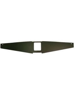 Camaro Core Support Filler Panel, Black Anodized, 1967-1969