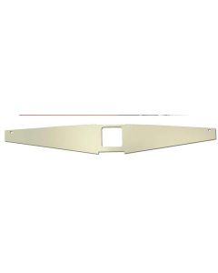 Camaro Core Support Filler Panel, Clear Anodized (Silver Satin), 1967-1969