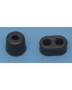 Camaro Seat Bumpers, Fold Down, Rear, 1968-1969