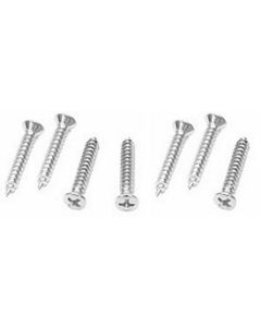 Seat Back Trim Screw Set,Fold Down,Rear,67-69