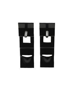 Camaro Seat Floor Mounting Brackets, Fold Down, Rear, 1967-1969