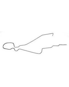 Camaro Fuel Line, Gas Tank To Fuel Pump, Steel, 5/16", 6-Cylinder, 1969