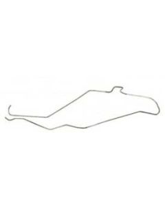 Camaro Fuel Line, Gas Tank To Fuel Pump, Stainless Steel, 3/8", All V8, 1969