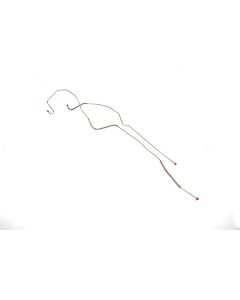 Camaro Brake Line Set, Front To Rear, Steel, 2-Piece, Disc Conversion, For Cars With Manual Brakes, 1969