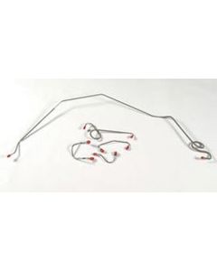 69 Pwr Disc Fr Brake Line Set, Ss