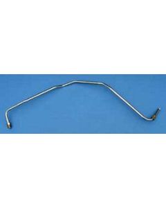 Camaro Fuel Line, Fuel Pump To Carburetor, Steel, 350ci 2-Barrel Carburetor, 3/8", 1969