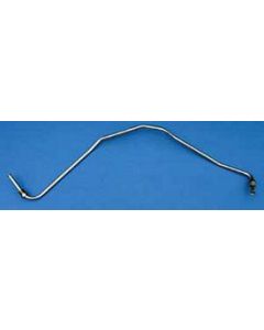 Camaro Fuel Line, Fuel Pump To Carburetor, Stainless Steel,350ci 2-Barrel Carburetor, 3/8", 1969