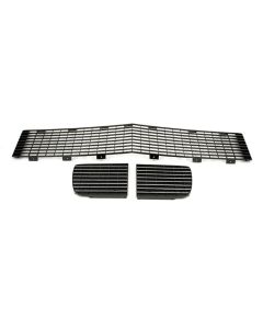 Camaro Center Grille & Headlight Doors, Chrome, Rally Sport(RS), Driver Quality, 1968