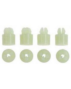 Camaro Headlight Bezel Attachment Barrel Nut Set, All, 1967-1968