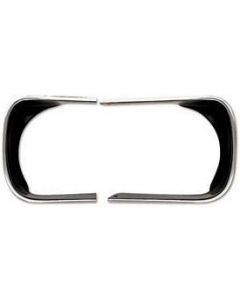 Camaro Headlight Bezels, Left & Right, Rally Sport (RS), 1967-1968