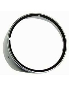 69 Rh Headlamp Bezel-w/chrome