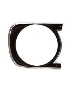 Camaro Headlight Bezel, For Cars With Standard Trim (Non-Rally Sport), Right, 1968