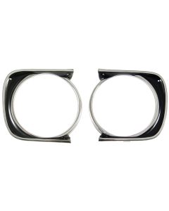 67 Standard Headlamp Bezels, Pair