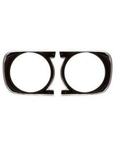 Camaro Headlight Bezels, For Cars With Standard Trim (Non-Rally Sport), Left & Right, 1968