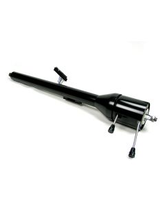 Ididit Camaro Steering Column, Black, For Cars With Floor Shift Transmission 1967-1968
