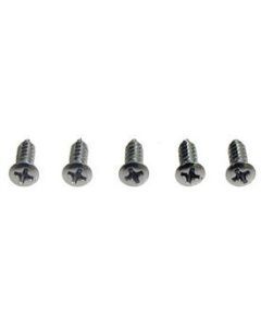 Convertible Top Header Molding Mounting Screw Set,Chr,67-69