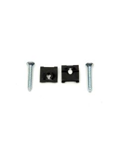 Camaro Steering Column Cover Mounting Hardware Set, Under Dash, 1969