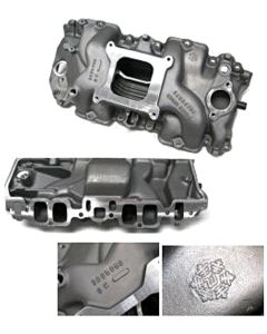 Camaro Intake Manifold, 396/375hp, High Rise, Cast Aluminum, 1967-1968