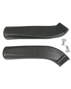 Camaro Bucket & Bench Seat Hinge Arm Covers, With Fasteners, 1967-1970