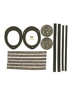 Camaro Dash Duct Seal Set, For Cars With Air Conditioning, 1967 & Astro Vent, 1968