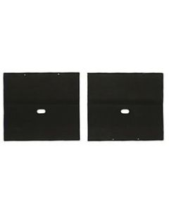 Camaro Dash Panel Grab Bar Handle Rear Mounting Plates, 1969